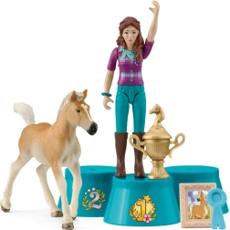 Schleich Pocket Set – podelitev nagrad po turnirju z Liso in žrebetom