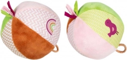 Plišasta žogica z ropotuljico Goki