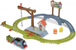 Thomas & Friends komplet dostava barve – motorizirana vlakovna proga z žerjavom