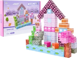 Magnetne 3D gradbene kocke, 110 kosov