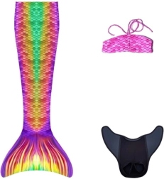 Sireni rep - monoplavut za plavanje Cancun + bikini