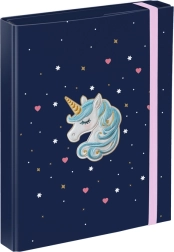 Mape za šolske zvezke A5 BAAGL Unicorn Gold