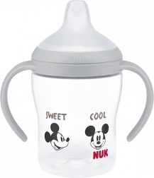 Učilna dojenčkova steklenička NUK Perfect Match DISNEY Minnie, siva, 150 ml