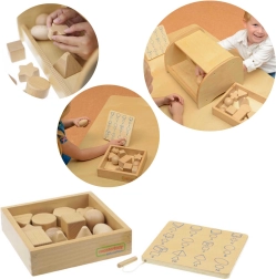 Ugani z dotikom Odkrij oblike 12 delov Masterkidz