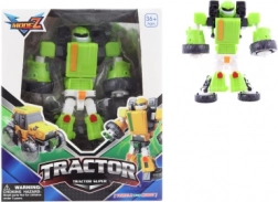 Robot 2v1 traktor – plastični transformirajoči se robot