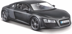 Model avtomobila AUDI R8 1:24 črn