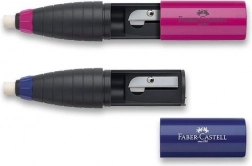 šilček z radirko FABER-CASTELL, mešanica barv