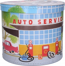 Okrogla škatla z motivom Krtka