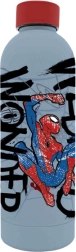 Nerjavinska steklenica s 3D potiskom SPIDERMAN 500 ml