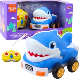 Zabavni daljinsko vodeni avtomobilček Rekin v modri barvi