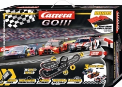 Avtocesta Carrera GO DTM Super Racer 1:43 s tremi vozili in loopom
