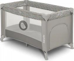 Potovalna posteljica Lionelo Stefi – Siva