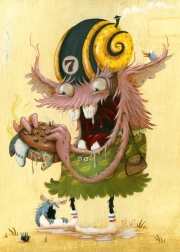 Sestavljanka Nezdrava hrana - Zozoville od Heye, 1000 koščkov