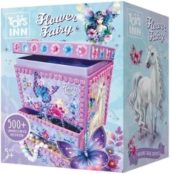 Kreativna mozaik škatlica za nakit FLOWER FAIRY Iris – TOYS INN