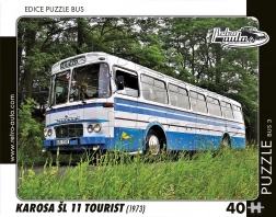 Sestavljanka retro avtobus Karosa ŠL 11 Tourist 1973 – 40 koščkov