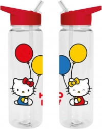 Plastična steklenička s pitnikom Hello Kitty