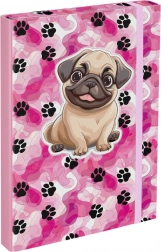 Mape za šolske zvezke Tačke na patrulji A4