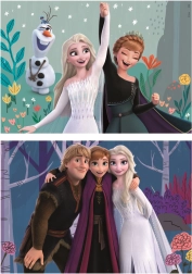 Educa lesene puzzle Frozen, 2×25 kosov