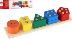 leseni zložljivi stolp 29,5 cm v škatli