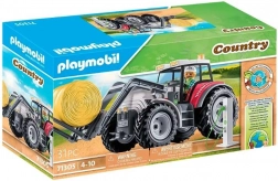 Komplet figur COUNTRY: velik električni traktor z nagibno streho