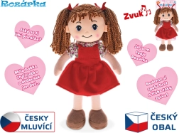 Rozárka Talking Czech Doll 35 cm