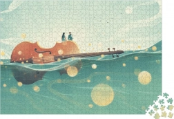 Janod Uganka Plavajoče Gosli 1000 Kosov