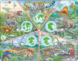 Sestavljanka Svet v spremembah 100 koščkov od Larsen