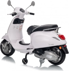 otroški električni skuter VESPA ROMA, bel