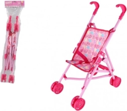 Voziček za punčke – golf palice, lahek zložljiv