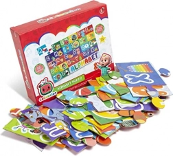 Cocomelon talne puzzle abeceda 88 × 53 cm