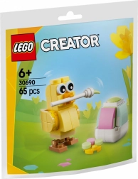 Lego Creator barvanje velikonočnih jajc s piščančkom