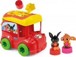 Senzorični vstavljivi avtobus Bing z 8 mehkimi kockami CLEMENTONI Soft Clemmy