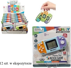Elektronski obesek za ključe – mini igralna konzola z 23 igrami