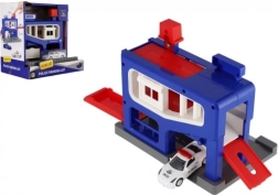 Policijska parkirna garaža z avtomobilčkom