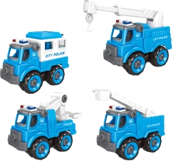 Vijačni policijski avtomobilček 11 cm