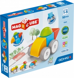 Geomag Magicube avto – magnetna sestavljanka za najmlajše (10 delov)