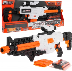 Penaški blaster Fast Pioneer za otroke 8+ z merkom, nabojnikom in 36 naboji