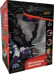 Screechers Wild! transformacijski set Devouring Panther z novčičem