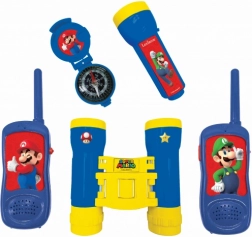 Pustolovski komplet s walkie-talkieji Super Mario za otroke