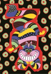 Sestavljanka 500 kosov Visoka kakovost, Maček Ščeper iz Alices