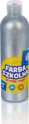 ASTRA tempera plakatna barva 250 ml srebrna kovinska