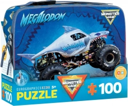 Sestavljanka EUROGRAPHICS v termo ovitku Megalodon Monster Jam 100 koščkov