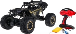 Kovinski RC rock crawler 1:8 s pogonom 4x4 in LED za otroke 3+