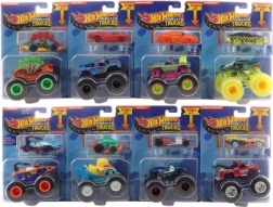Hot Wheels Monster Trucks 1:64 z majhnim avtomobilčkom