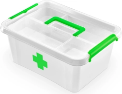 Antibakterijski vložek/organizator za prvo pomoč (apteczka) 12,5 l