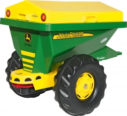 Prikolica in trosilec 2 v 1 JOHN DEERE za poganjalne traktorje Rolly Toys