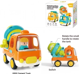 Interaktivni mešalnik betona za najmlajše