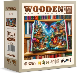 Lesene puzzle Čarobne pravljice 1010 kosov WOODEN CITY