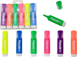 Set pastelnih označevalcev 6 kos