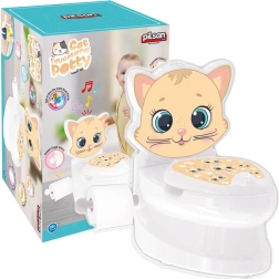 Interaktivni nočni kahliček mačka z pokrovom PILSAN